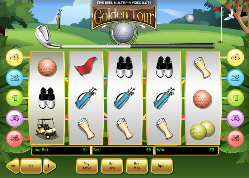 พนันกับสล็อต Golden tour ออนไลน์